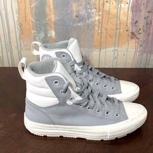 Converse All Star Berkshire boots in Ash Stone/Egret Unisex men’s 6.5/ Women 8.5